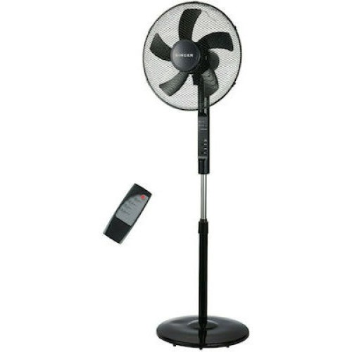 HIGH FLOOR FAN  SFR40-5 BL 40cm BLACK  R/C 55W